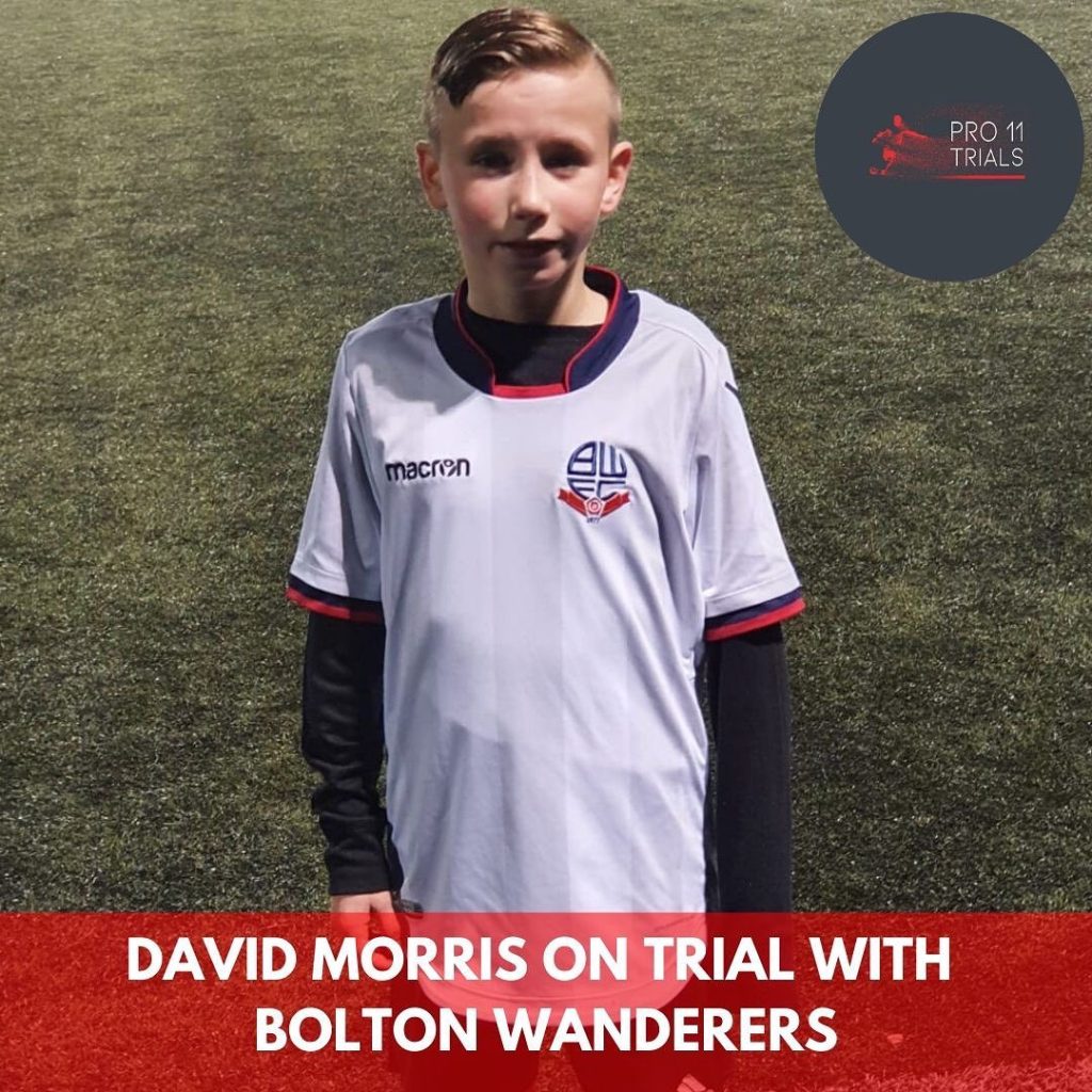 PLAYER UPDATE – David Morris on trial with Bolton Wanderers