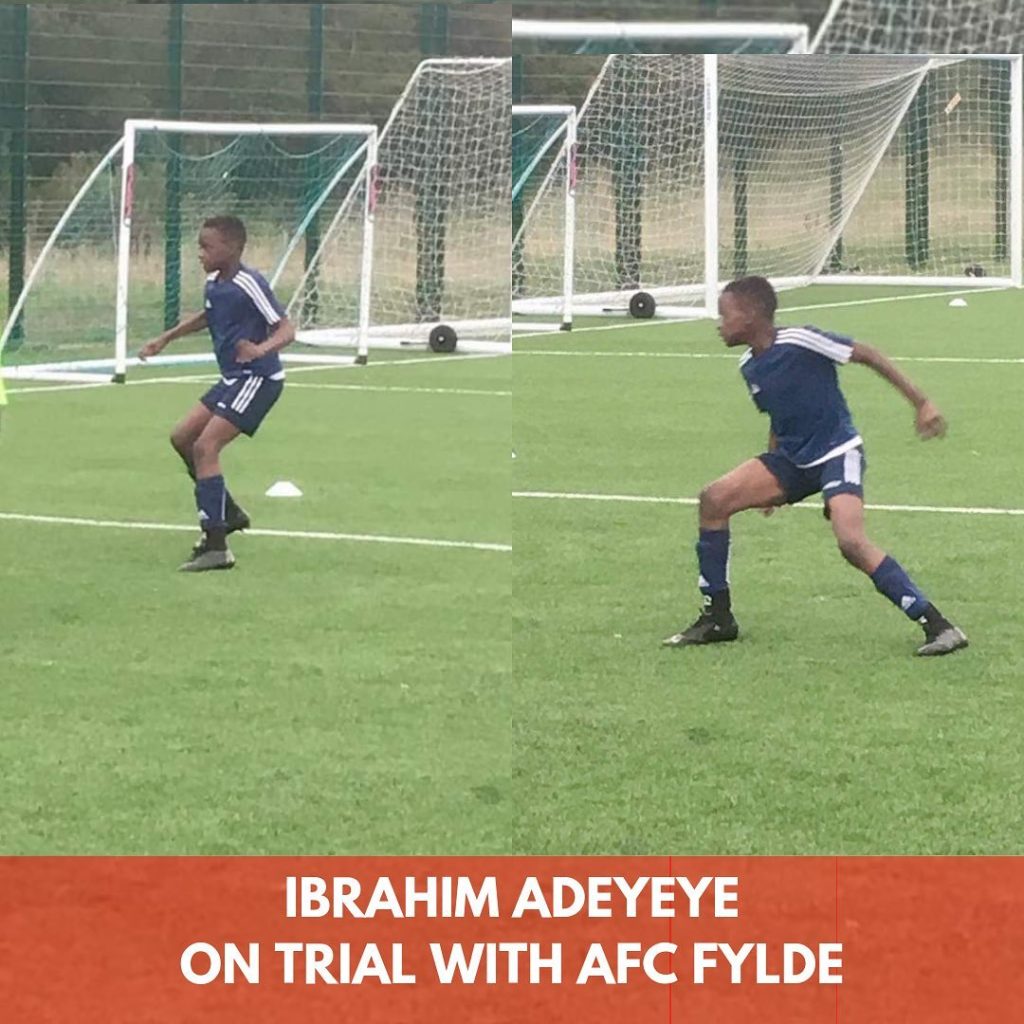 PLAYER NEWS – Ibrahim Adeyeye on trial with AFC Fylde