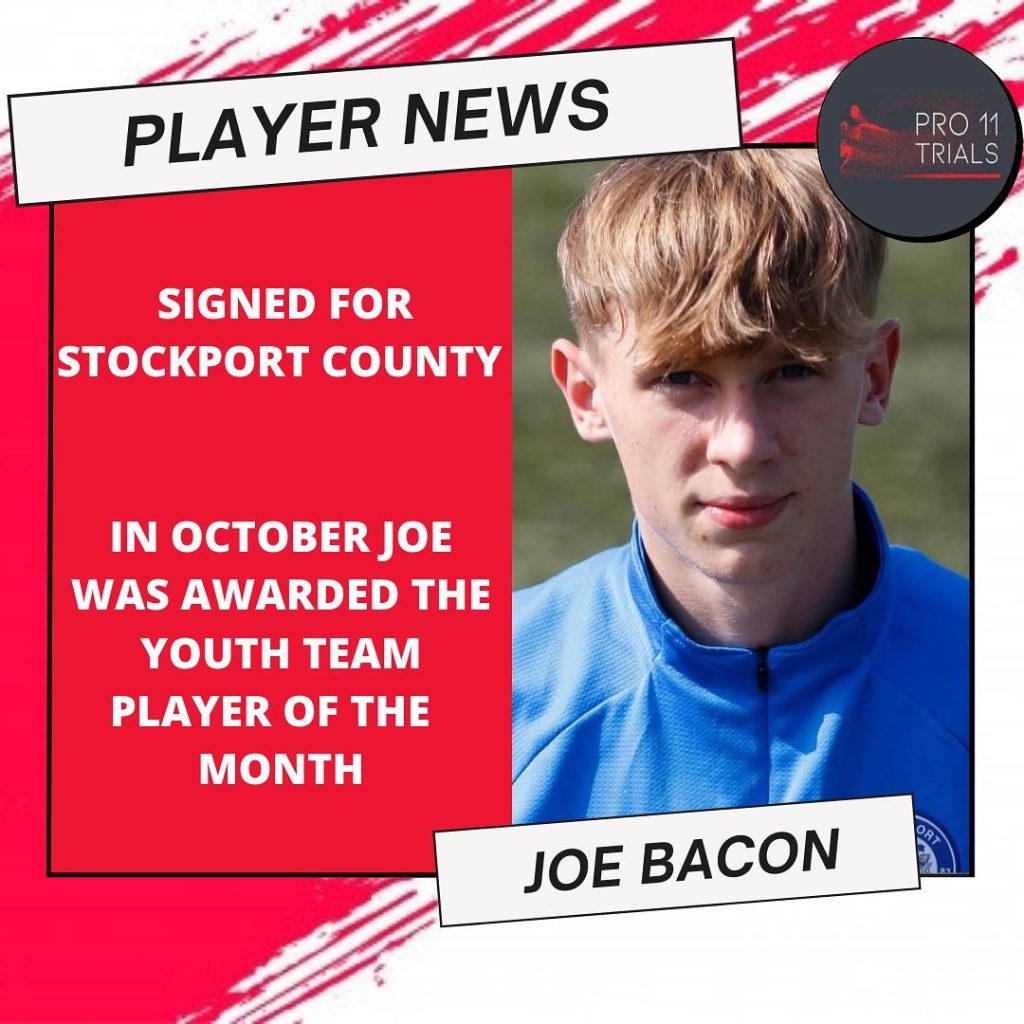 JOE BACON SIGNS FOR STOCKPORT COUNTY