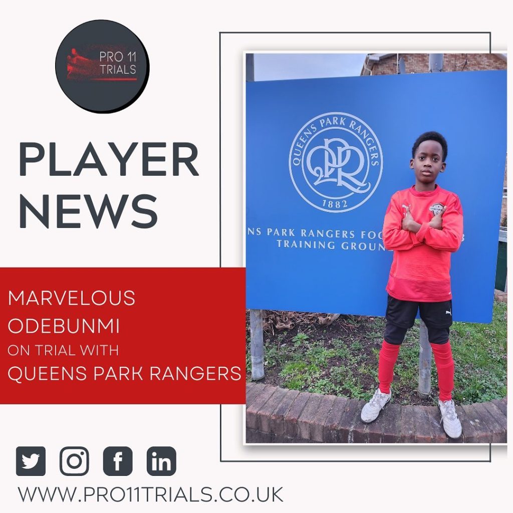 Marvelous Odebunmi on trial with QPR