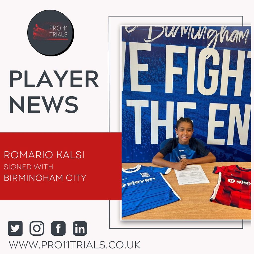 Romario Kalsi signs with Birmingham City