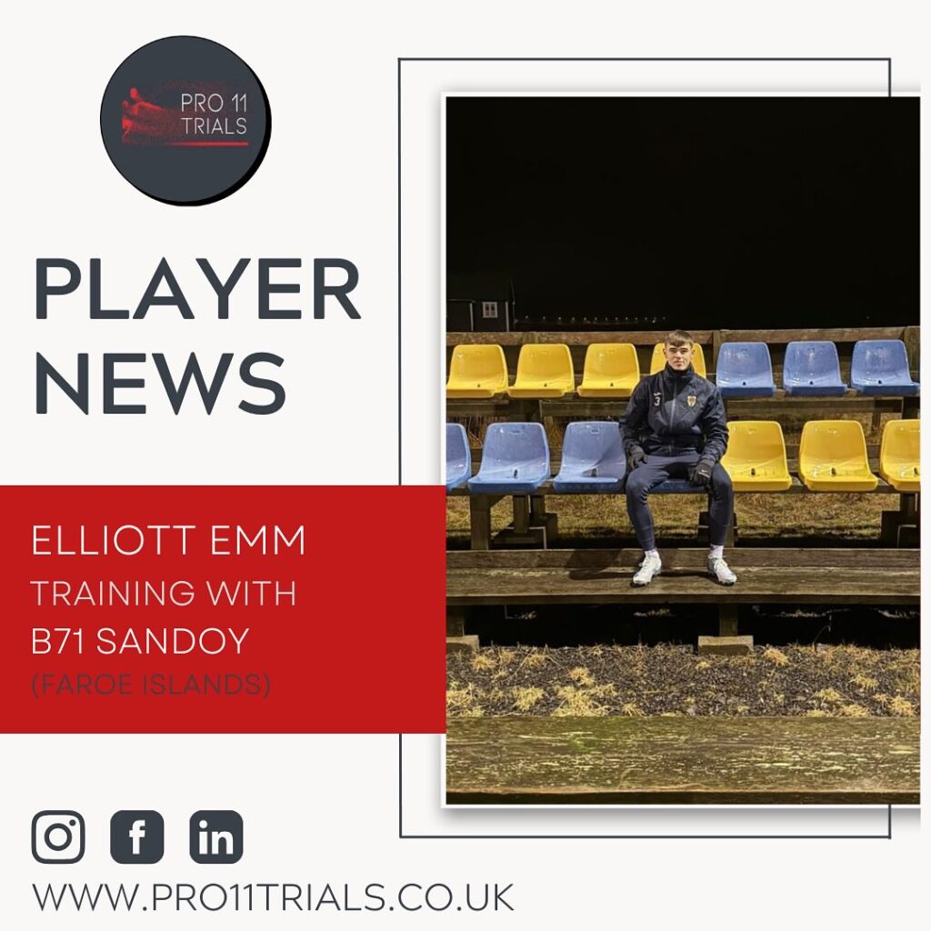 Elliott Emm on trial with B71