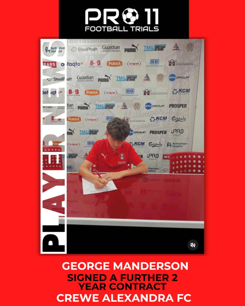 George Manderson retained at Rotherham United FC