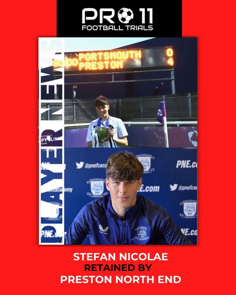 Stefan Nicolae retained at PNE