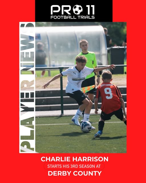 Charlie Harrison 3rd season with Derby County