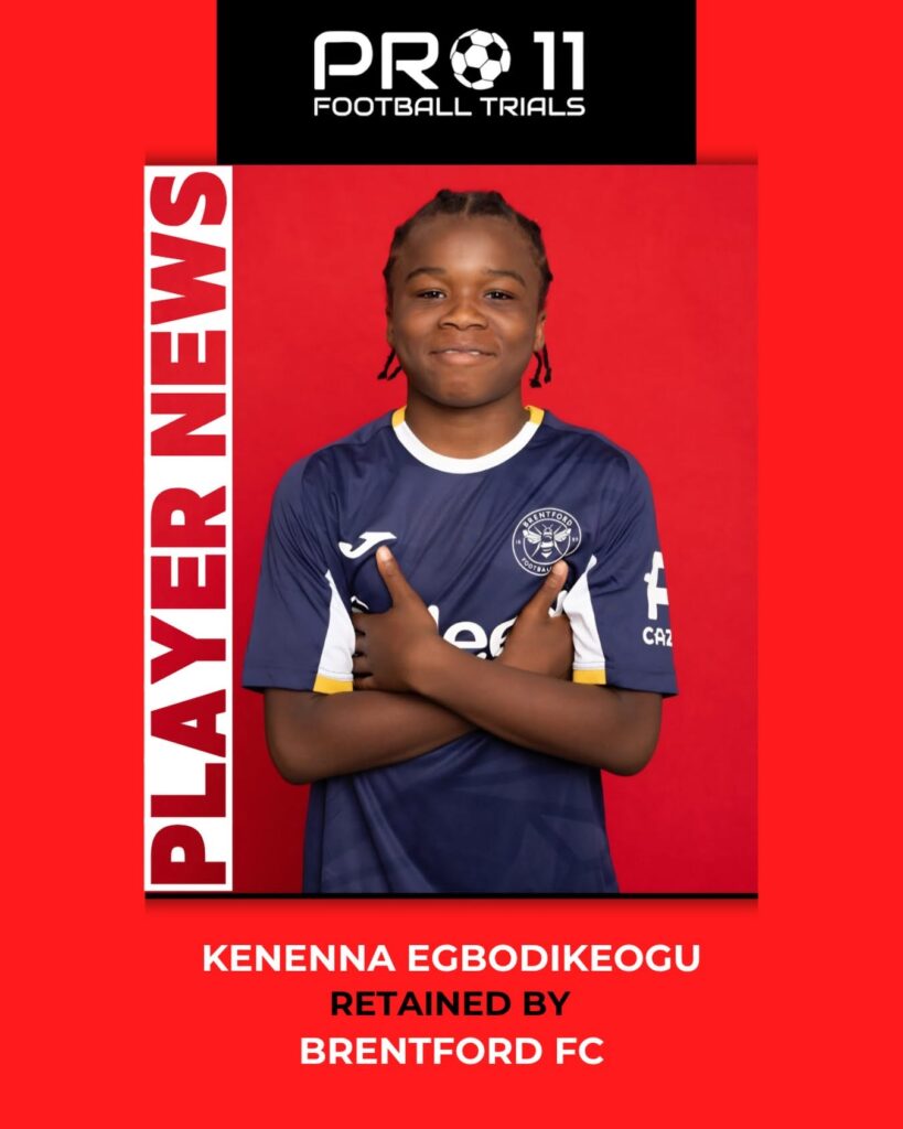 Kenenna retained by Brentford FC